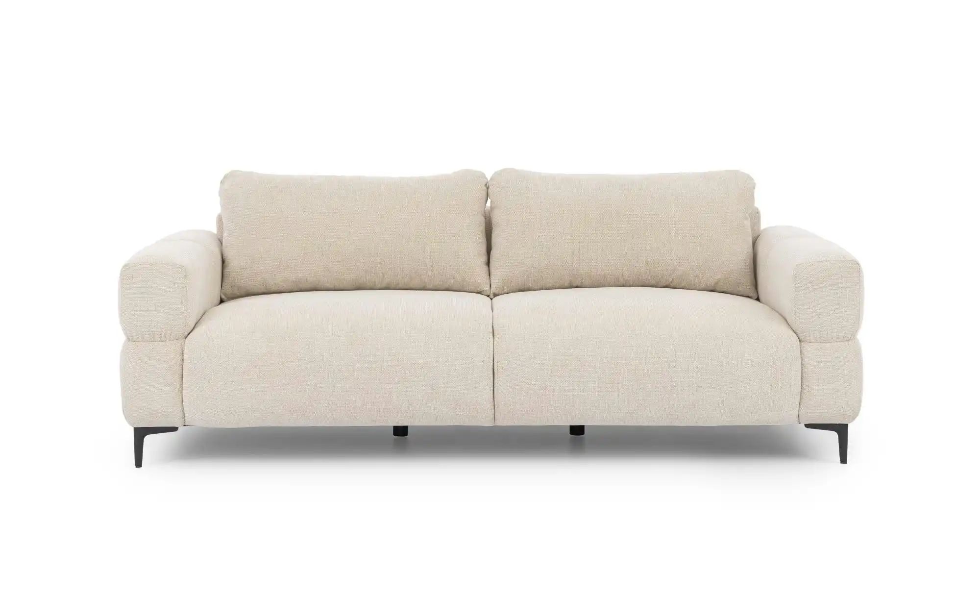 S-STYLE Einzelsofa Cardea ¦ beige ¦ Maße (cm): B: 217 H: 80 Polstermöbel > Sofas > 3-Sitzer - Höffner