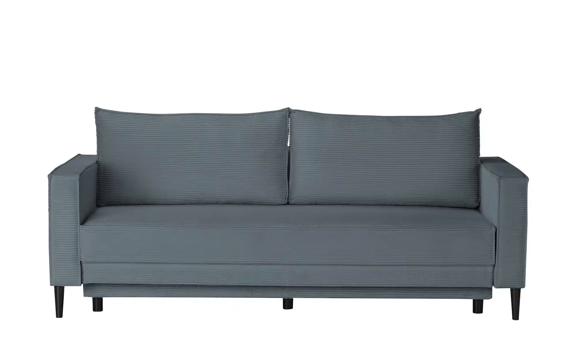 Schlafsofa Mila ¦ grau ¦ Maße (cm): B: 222 H: 100 T: 95.0 Polstermöbel > Sofas > 3-Sitzer - Höffner