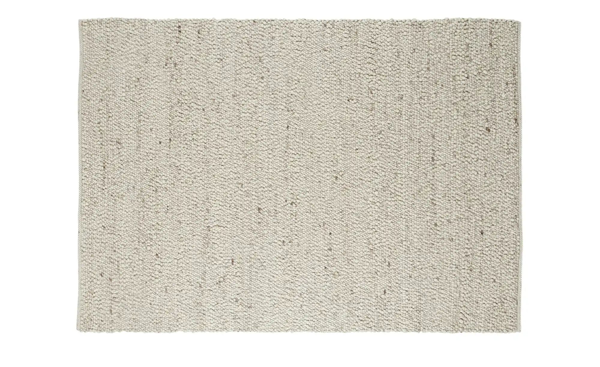 Handgewebter Naturteppich  Salsa Swing ¦ creme ¦ Jute, Wolle, 55% Wolle, 45% Jute ¦ Maße (cm): B: 170 Teppiche > Wohnteppiche > Naturteppiche - Höffner