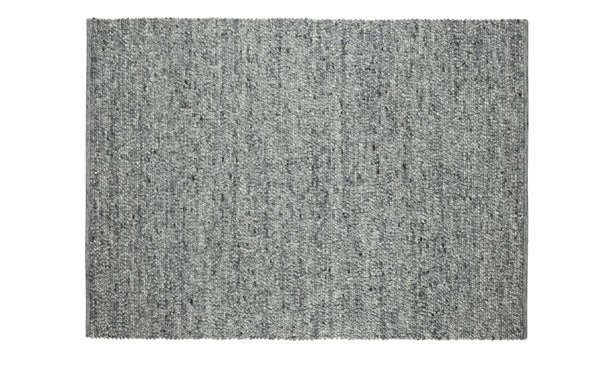 Handgewebter Naturteppich  Salsa Swing ¦ grau ¦ Jute, Wolle, 55% Wolle, 45% Jute ¦ Maße (cm): B: 130 Teppiche > Wohnteppiche > Naturteppiche - Höffner