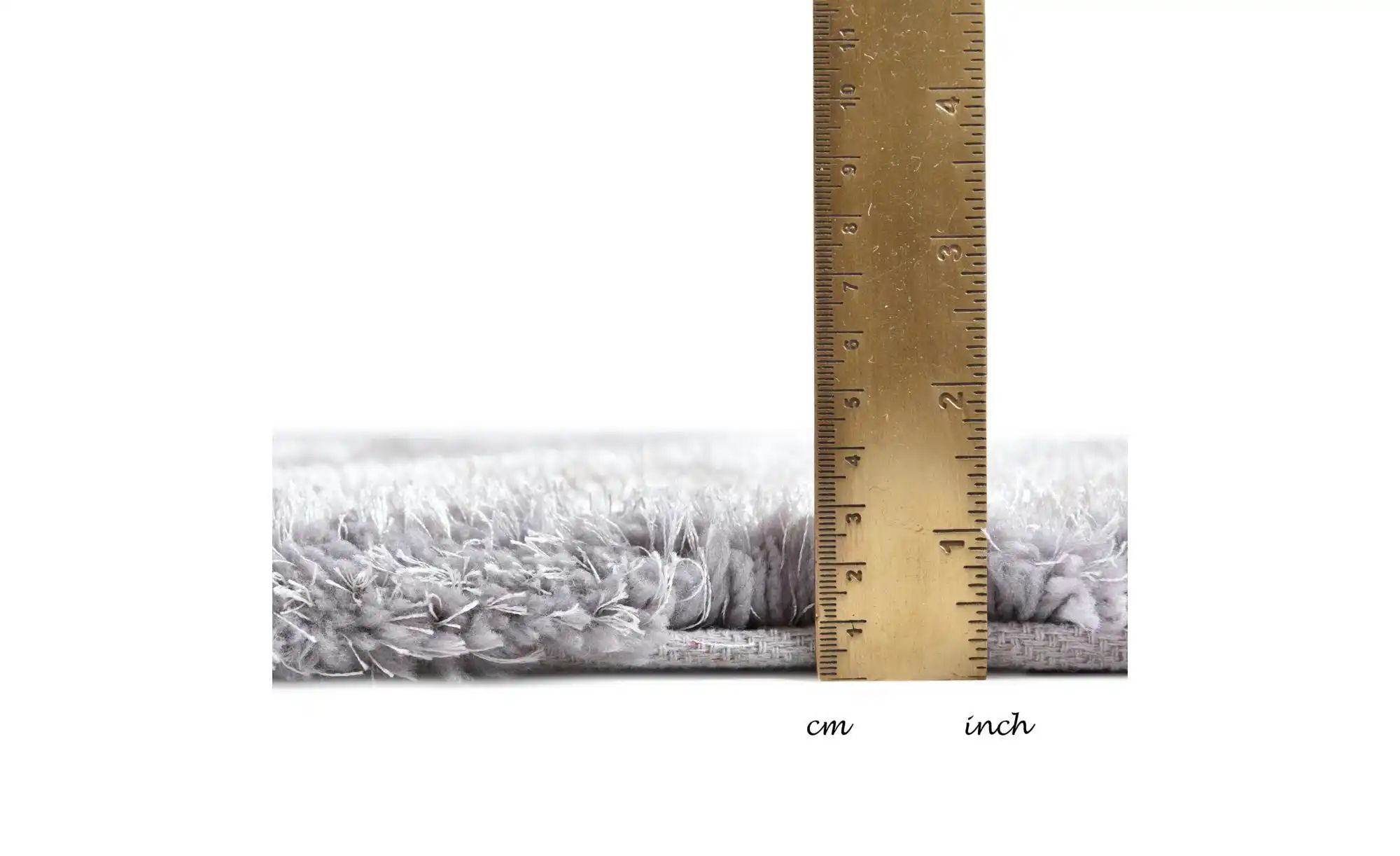 Tom Tailor Handtuft-Teppich  Soft uni ¦ grau ¦ 100 % Polypropylen, Synthethische Fasern ¦ Maße (cm): B: 140 Teppiche > Wohnteppiche > Hochflorteppiche - Höffner
