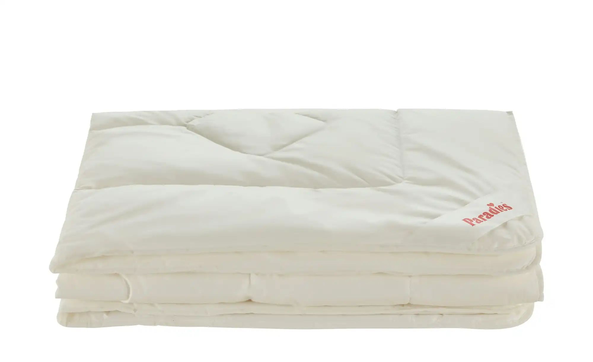 Paradies Leichtsteppbett  Kosmo Bio ¦ weiß ¦ Maße (cm): B: 135 Bettwaren > günstig online kaufen