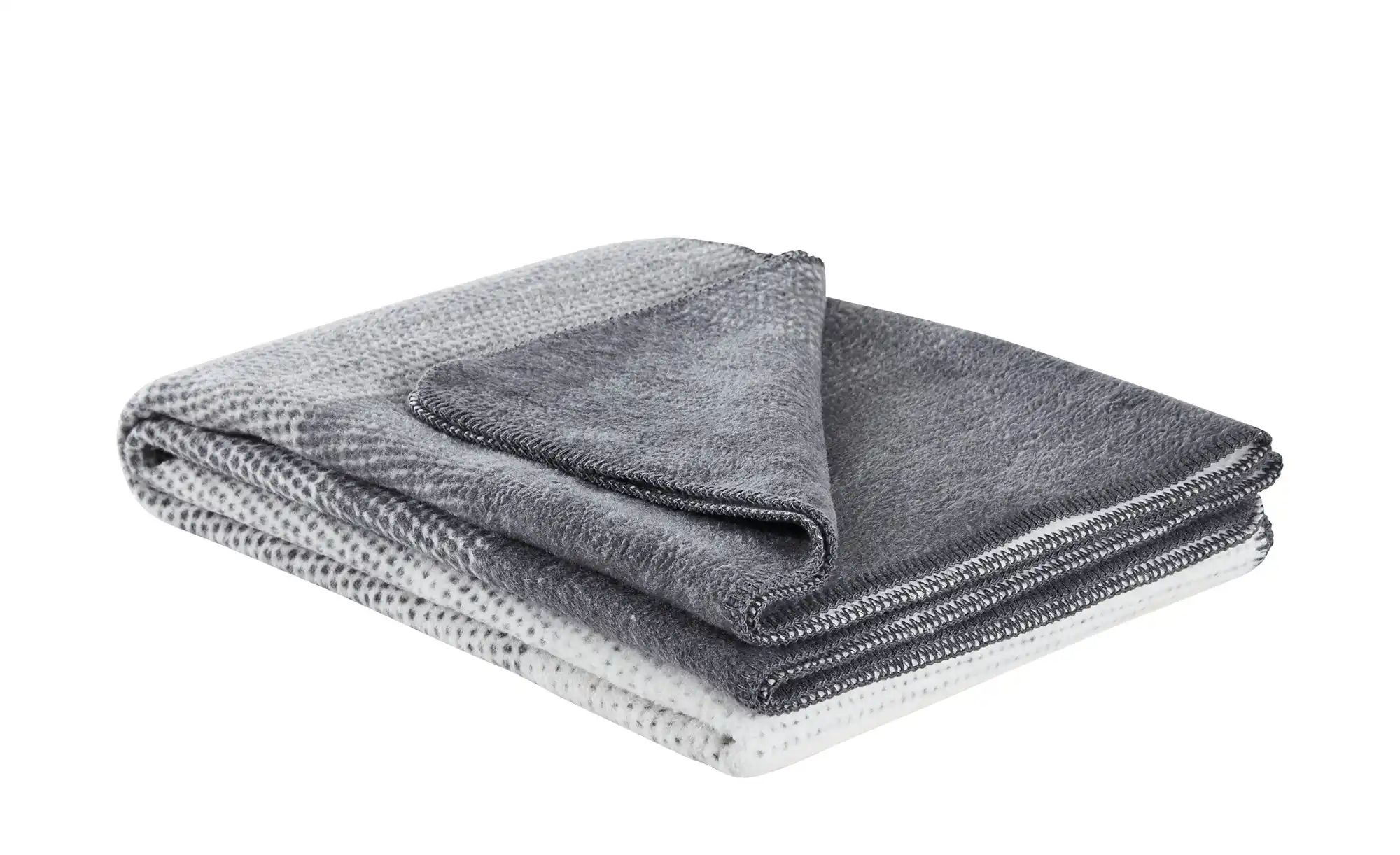 IBENA Überwurf  Egersund ¦ grau ¦ Maße (cm): B: 150 Dekokissen & Decken > T günstig online kaufen