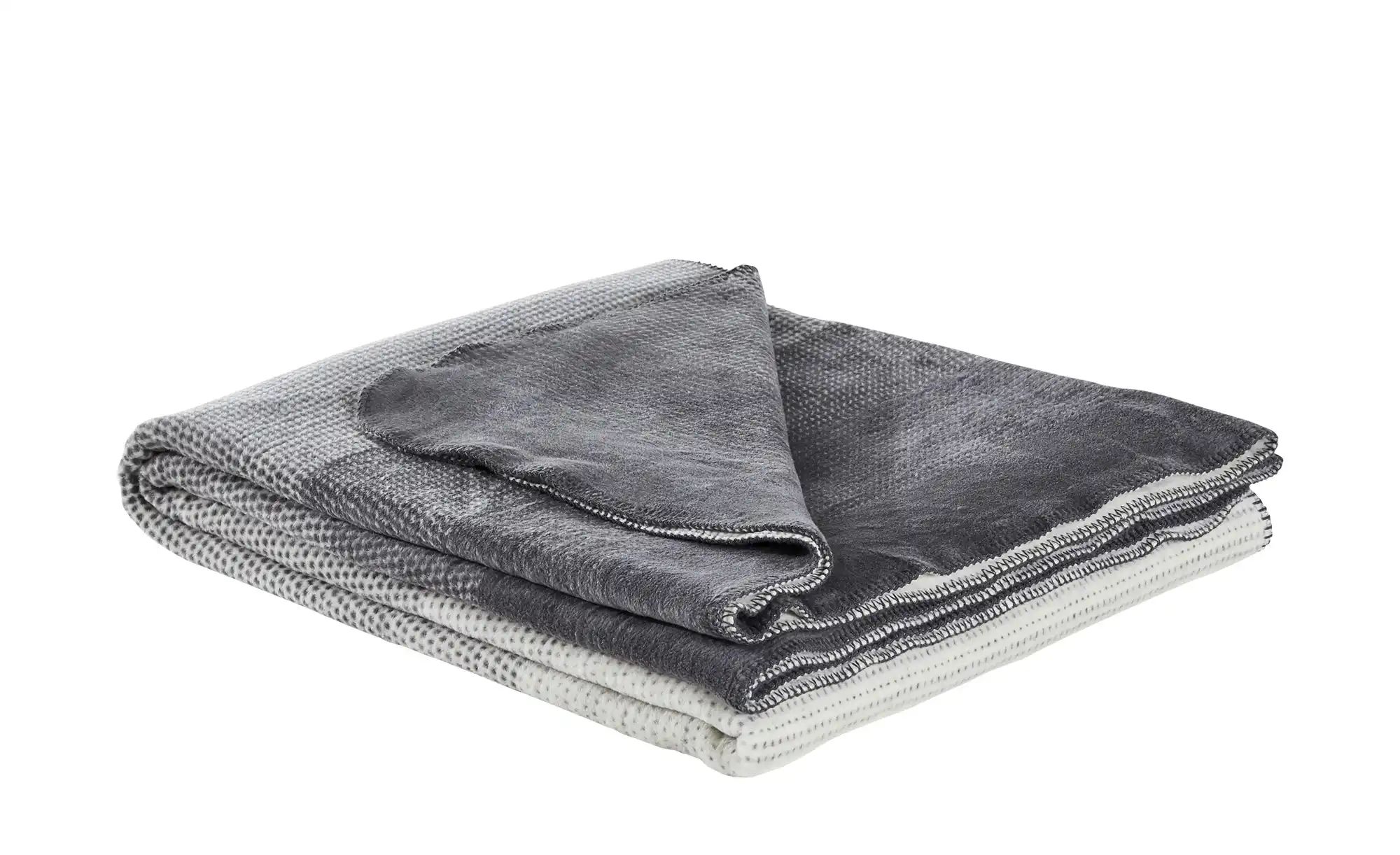 IBENA Überwurf  Egersund ¦ grau ¦ Maße (cm): B: 220 Dekokissen & Decken > T günstig online kaufen