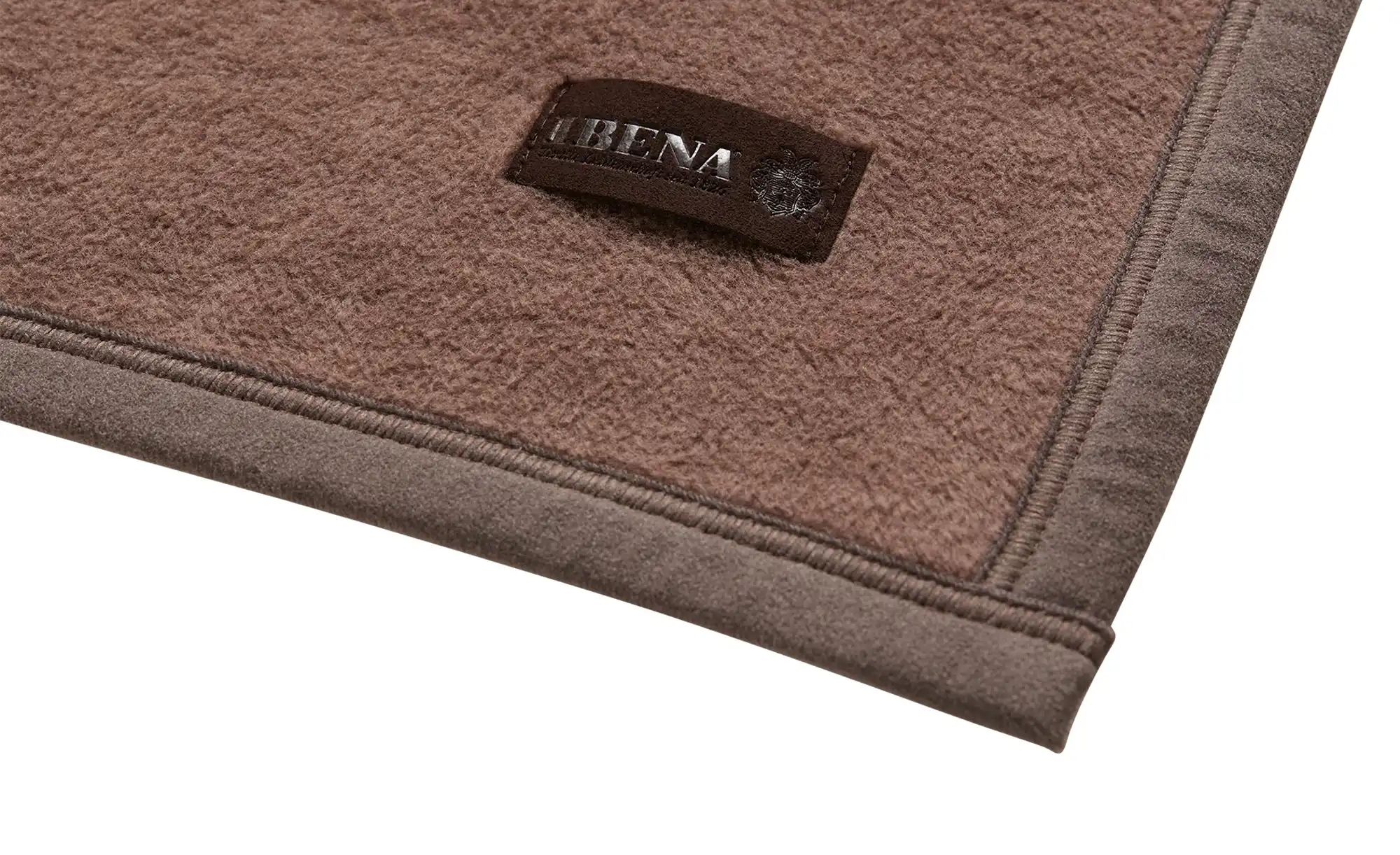 Thumbnail - IBENA Schlafdecke Berlin ¦ braun ¦ Maße (cm): B: 150 Dekokissen & Decken > Tagesdecken & Bettüberwürfe - Höffner