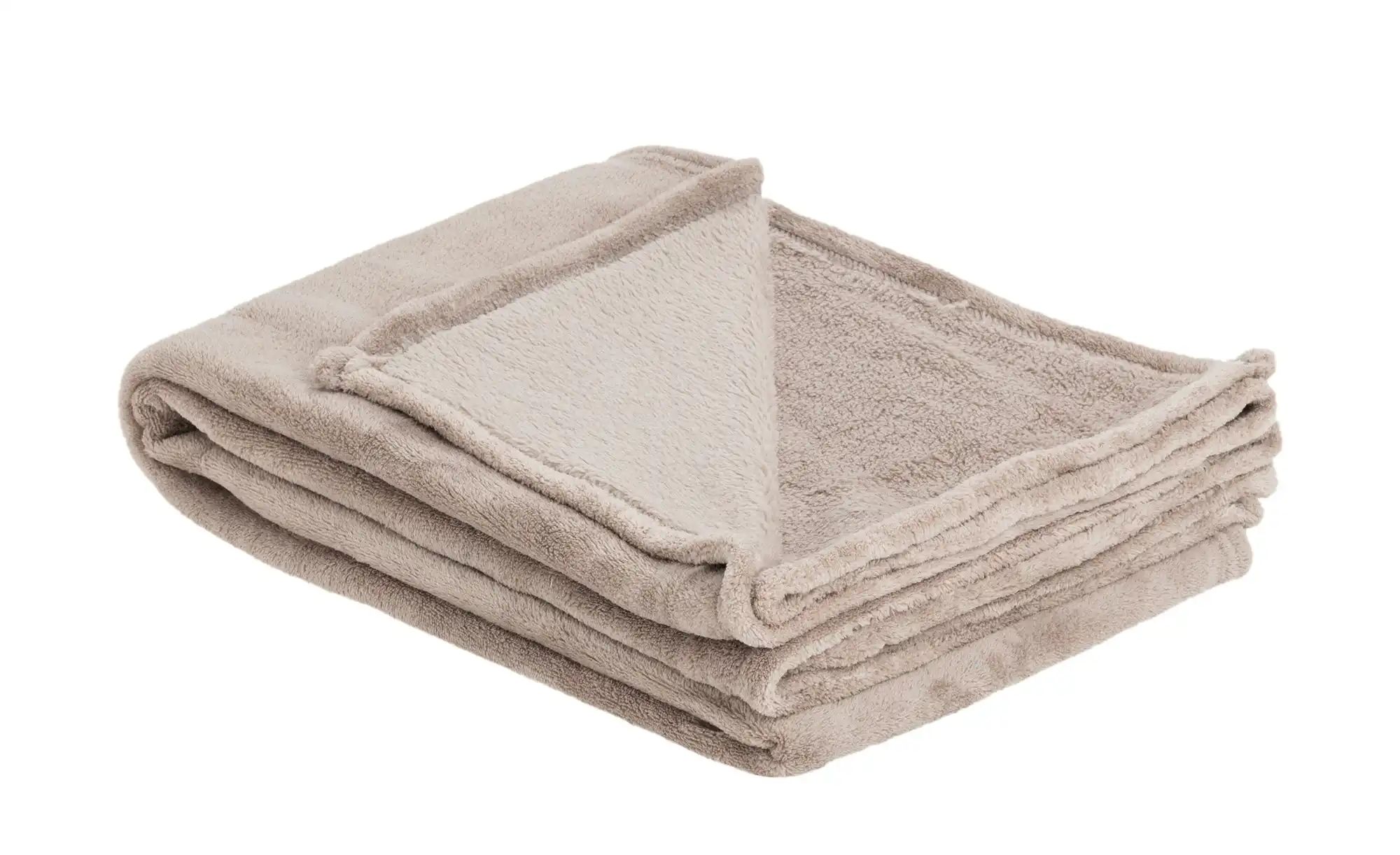 como Coralfleecedecke  Emely ¦ beige ¦ Synthetik ¦ Maße (cm): B: 150 Dekoki günstig online kaufen