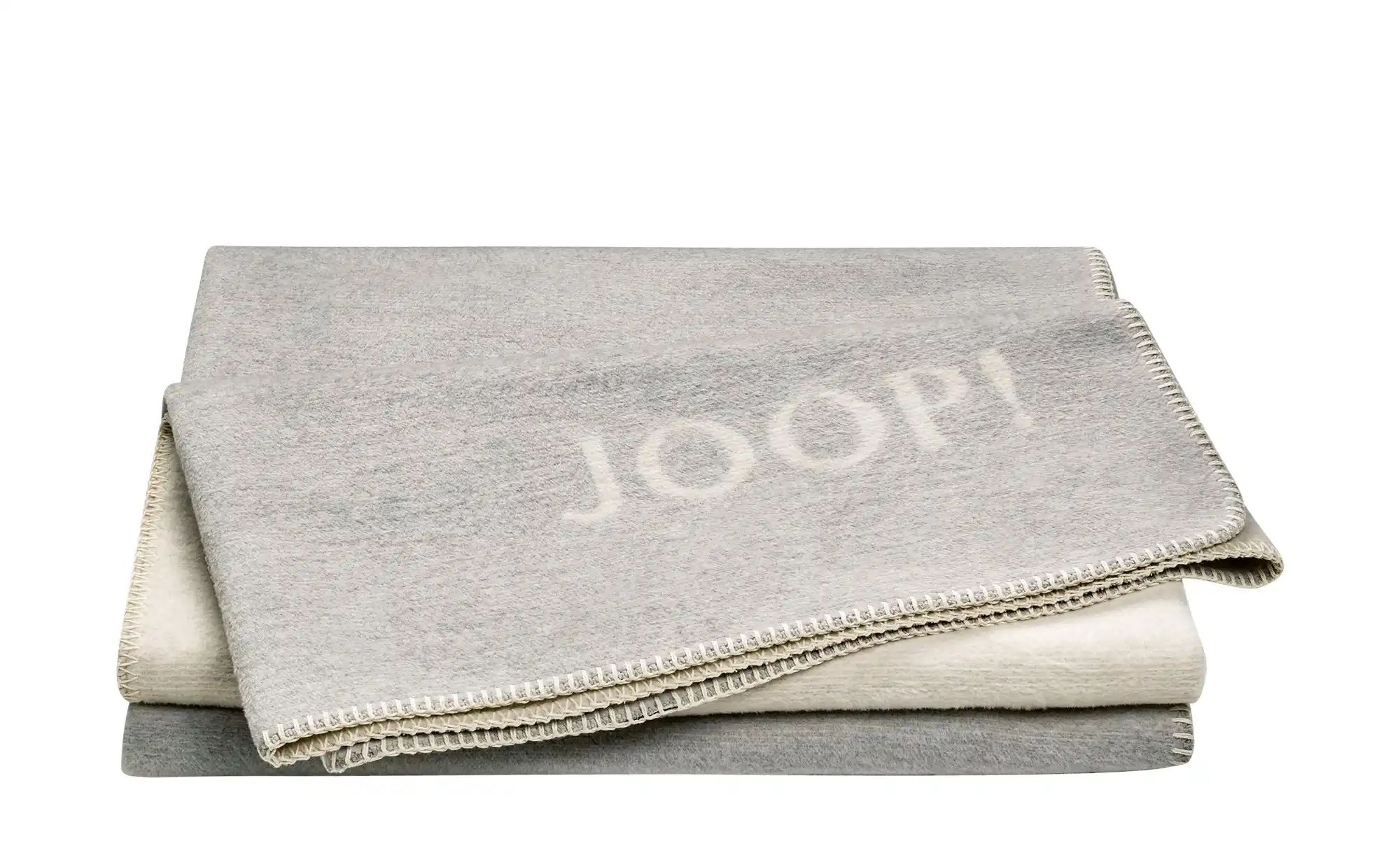 JOOP! Wohndecke  JOOP! Melange-Doubleface ¦ grau ¦ Maße (cm): B: 150 Dekoki günstig online kaufen