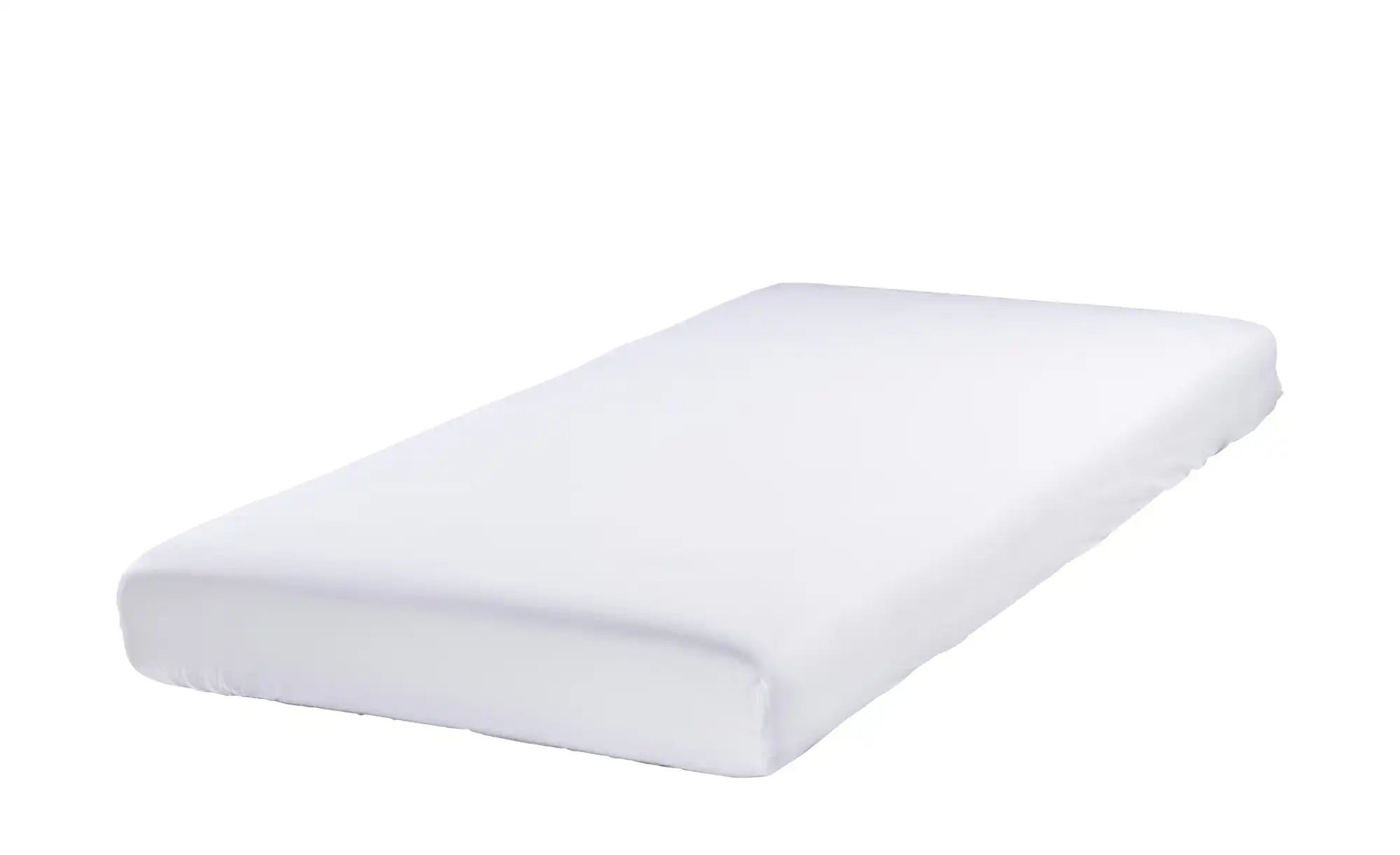 como Jersey-Stretch-Spannbettlaken  3700  weiß  Maße (cm): B: 180 | 04002895764780