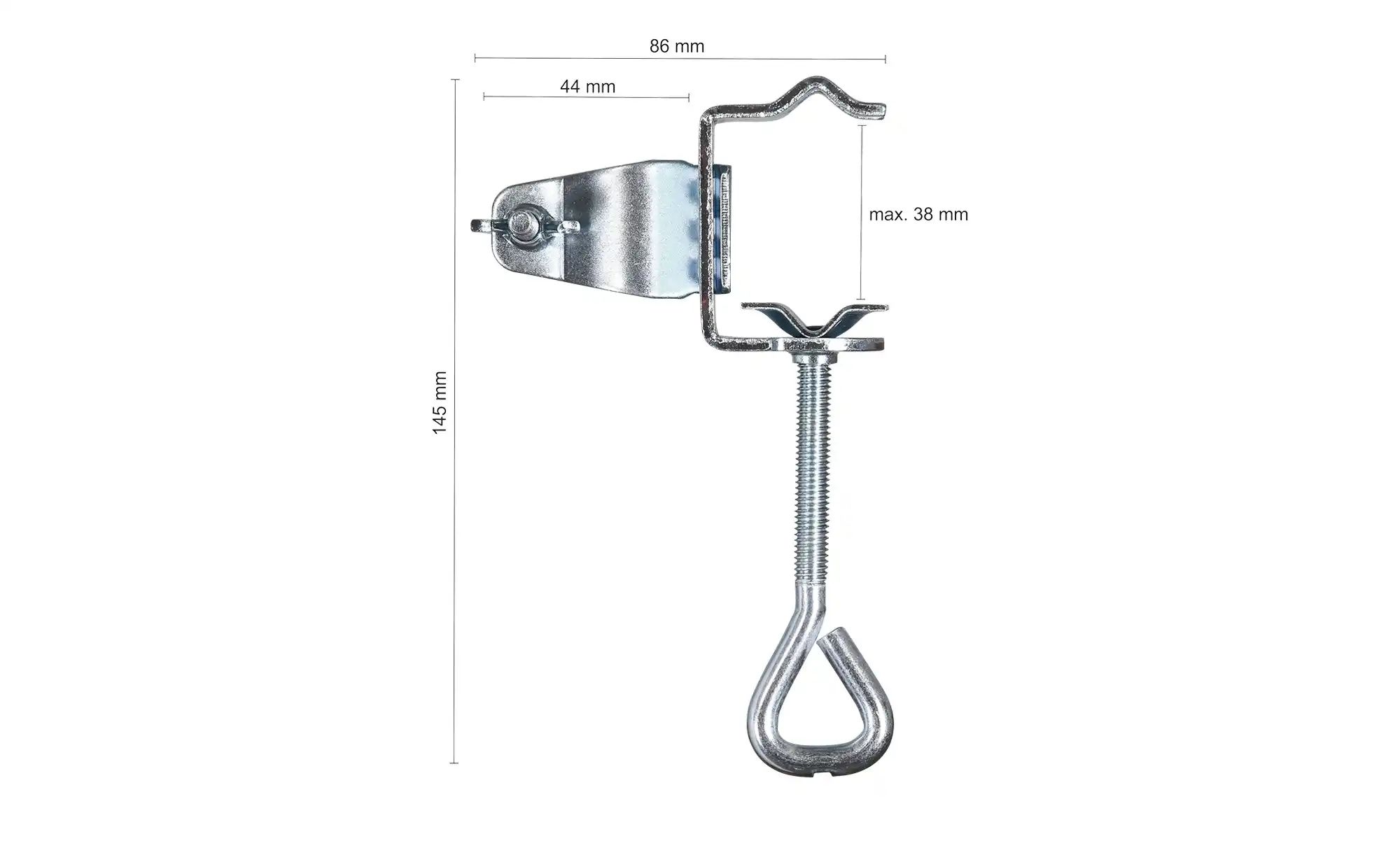 Schneider Schirme Sonnenschirm Tischklammer ¦ silber Garten > Sonnenschutz günstig online kaufen