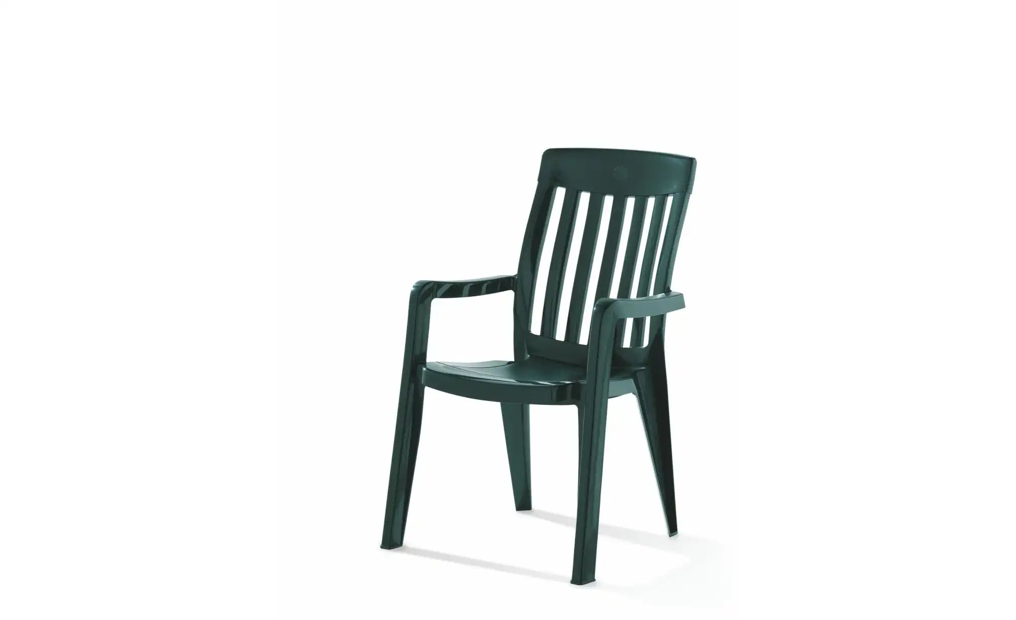 Sieger Stapelsessel  Palma ¦ grün ¦ Maße (cm): B: 60 H: 93 Garten > Gartenm günstig online kaufen